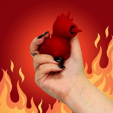 Вибратор-единорожка Unihorn - Blaze Diablo, ласковый язычок SX2858 фото