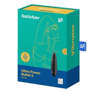 Мини вибратор Satisfyer Ultra Power Bullet 5 Black SO5431 фото