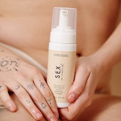 Піна для інтимної гігієни Bijoux Indiscrets Sex Au Naturel Gentle Foam 150мл SX3249 фото