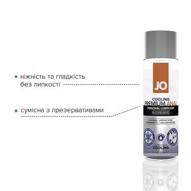 Анальна змазка на силіконі JO ANAL PREMIUM охолоджуюча 60мл SO1445 фото