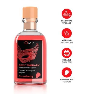 Набір для масажу Orgie Sexy Therapy Strawberry 100 мл SX1507 фото