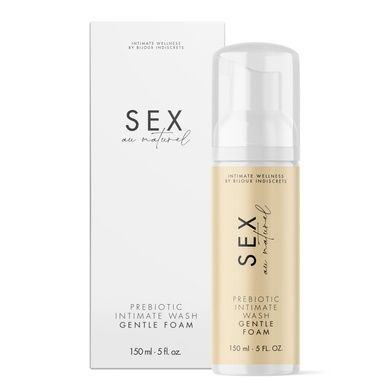 Піна для інтимної гігієни Bijoux Indiscrets Sex Au Naturel Gentle Foam 150мл SX3249 фото