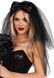 Фата нареченої Leg Avenue Tiered bridal veil O/S Black