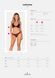Комплект Obsessive Latinesa 2-pcs set XS/S, бюстгальтер и трусики