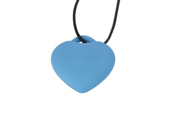 Мінівібратор сердечко FairyGasm PleasureStone blue SX0643 фото