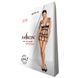 Бодістокінг-сукня Passion BS089 black, міні, плетіння у вигляді павутини One size