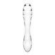 Двухсторонний стеклянный дилдо Satisfyer Dazzling Crystal 1 Transparent SO8785 фото 4