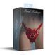 Трусики Серце для страпону Feral Feelings Belt Red Trasparent SO9314 фото 4