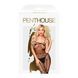 Бодістокінг з панчохами та геометричним малюнком Penthouse - Firecracker Black S/L