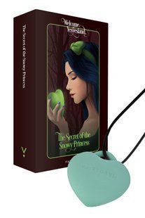 Минивибратор сердечко FairyGasm PleasureStone green SX0644 фото