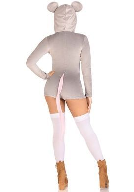 Комбінезон-костюм миші Leg Avenue Comfy Mouse S, з капюшоном