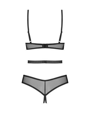 Боді Obsessive Euridia crotchless teddy M/L