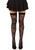 Панчохи Leg Avenue Wild rose net thigh highs One Size
