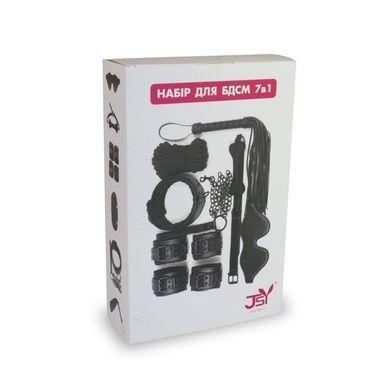 Набор для БДСМ 7в1 LY1003 Black SO4998 фото