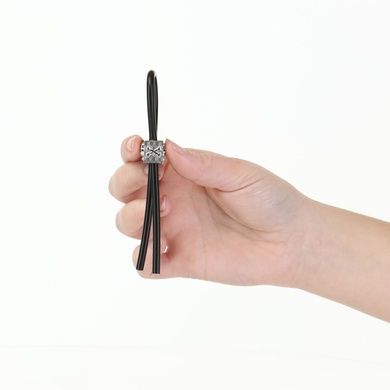Эрекционное кольцо LUX Active Tether Adjustable Silicone Cock Tie SO6844 фото
