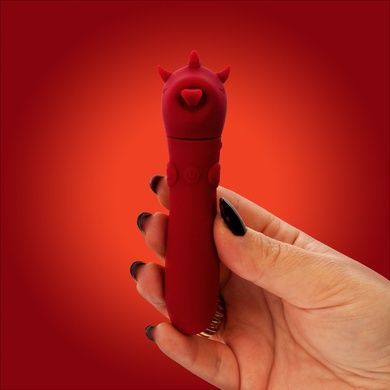 Вибратор-единорожка Unihorn USB Bullet - Blaze Diablo, виброшар, USB-зарядка SX2859 фото