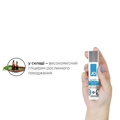 Змазка на водній основі JO H2O ORIGINAL 30мл SO1446 фото