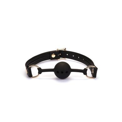 Кляп Liebe Seele Black Organosilicon SO9483 фото