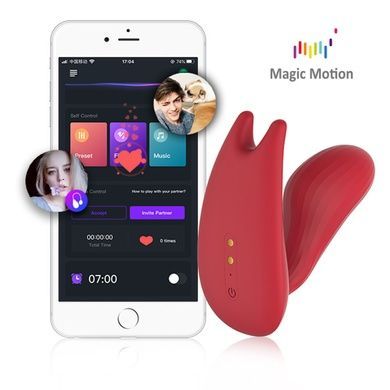 Смарт вибратор Magic Motion Umi Red SO4948 фото
