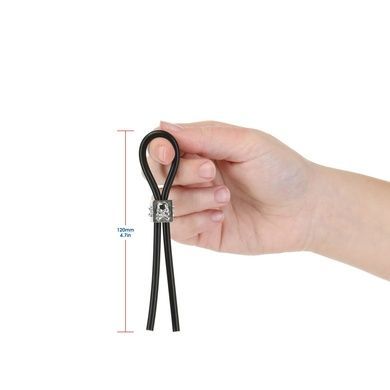 Эрекционное кольцо LUX Active Tether Adjustable Silicone Cock Tie SO6844 фото