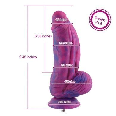 Фаллоимитатор для секс-машин Hismith 9.45 Silicone Fantasy Series Dildo SO6214 фото