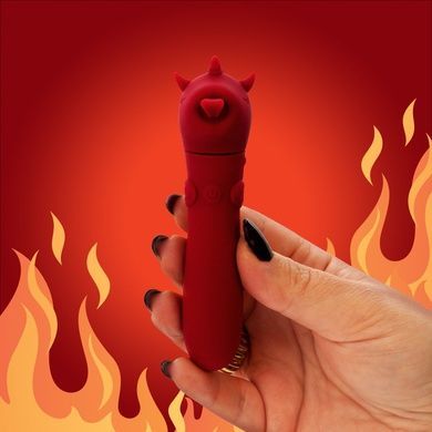 Вибратор-единорожка Unihorn USB Bullet - Blaze Diablo, виброшар, USB-зарядка SX2859 фото