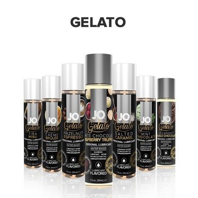 Оральна змазка водна JO GELATO Білий шоколад-малина 120мл SO3506 фото