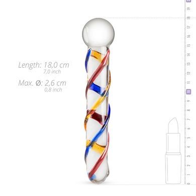 Стеклянный дилдо Gildo Glass Dildo 10 SO4423 фото