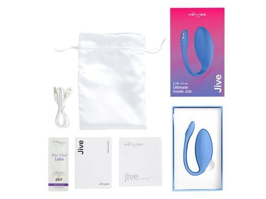 Смарт віброяйце We-Vibe Jive Blue SO1727 фото