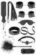 Набор для BDSM Fetish Tentation SM Bondage Box in vegan leather 10pcs SX1092 фото 1