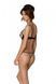 Еротичний комплект Passion MARINA SET WITH OPEN BRA, S/M, beige, відкриті чашки