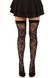 Панчохи Leg Avenue Wild rose net thigh highs One Size