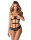 Боді Obsessive Euridia crotchless teddy M/L