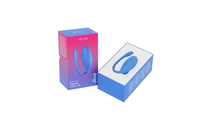 Смарт віброяйце We-Vibe Jive Blue SO1727 фото