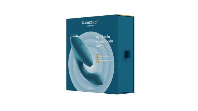 Вакуумный стимулятор Womanizer Duo 2 Petrol SO8757 фото