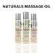 Масажна олія JO Naturals Перцева м'ята, евкаліпт 120 мл SO6166 фото 5