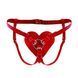 Трусики для страпона Feral Feelings Hearts Strap-on Belt Red SO9419 фото 1