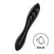 Двосторонній скляний дилдо Satisfyer Dazzling Crystal 1 Black SO8786 фото 1