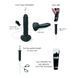 Фаллоимитатор кончающий Strap-On-Me Squirting Cum Dildo Realistic Black SO9017 фото 2