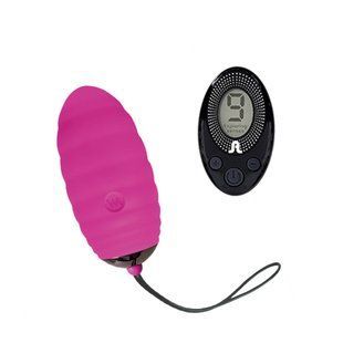 Виброяйцо Adrien Lastic Ocean Breeze Pink с пультом ДУ AD40721 фото