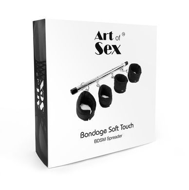 Колодка-розпірка для рук та ніг Art of Sex чорна SO7523 фото