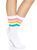 Носки женские в полоску Leg Avenue Pride crew socks Pansexual, 37&ndash;43 размер