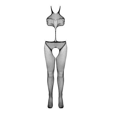 Відкритий бодістокінг Passion BS080 black One size