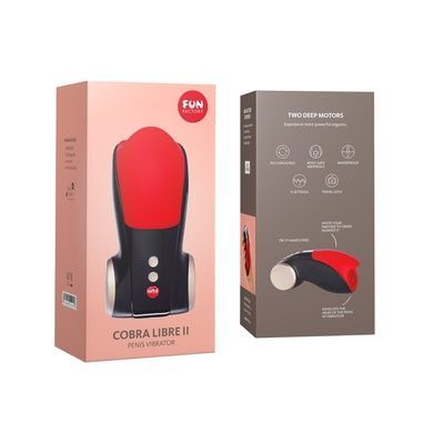 Мастурбатор Fun Factory COBRA LIBRE II black/red SX0967 фото