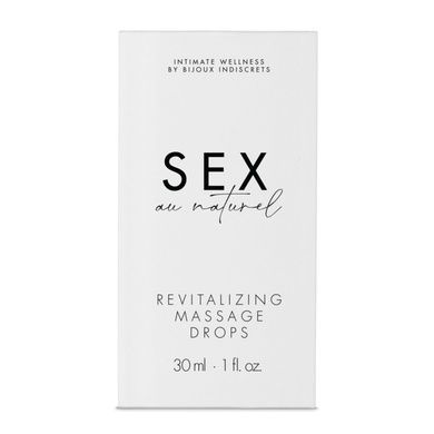Капли для массажа Bijoux Indiscrets Sex au Naturel SO6632 фото