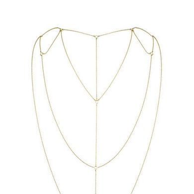 Ланцюжок для спини Bijoux Indiscrets Magnifique Back and Cleavage Chain - Gold, прикраса для тіла