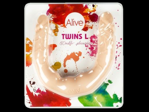 Фаллоимитатор двойной Alive Twins размер L AL20537 фото