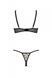Эротический комплект Passion MARINA SET WITH OPEN BRA, XXL/XXXL, beige, открытые чашки