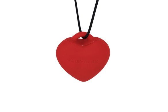 Минивибратор сердечко FairyGasm PleasureStone red SX0645 фото