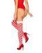 Панчохи Obsessive Kissmas stockings S/M